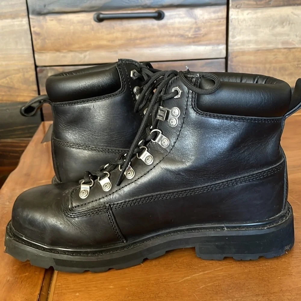 HARLEY Davidson Lace Up Boots Size 8.5